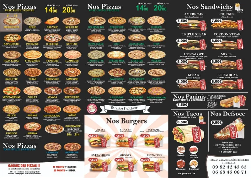 Menu_Pino's Pizzeria_Gueux_image_3