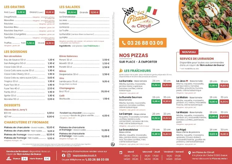 Menu_Les pizzas du circuit_Gueux_immagine_2