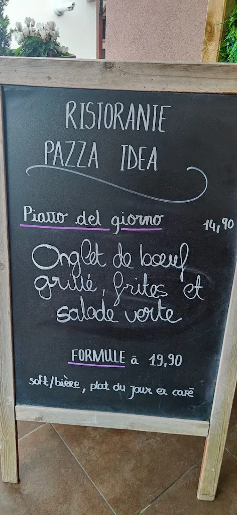 Menü_Restaurant Pazza Idea_Guebwiller_Bild_2