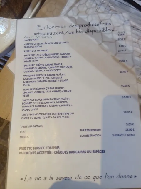 Menu_La Maison d'Annie_Champdray_immagine_1