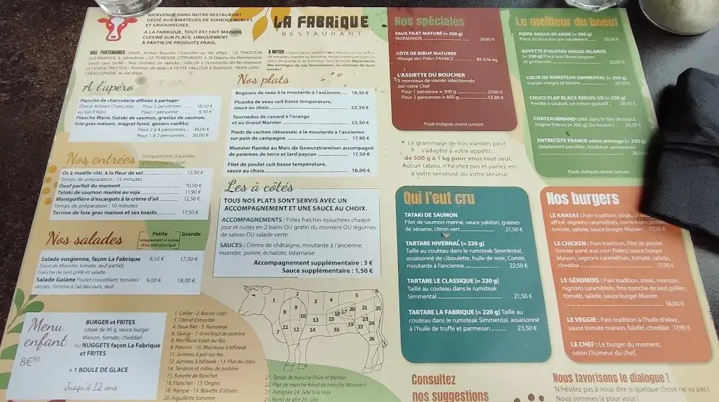 Menu_La Fabrique_Gérardmer_image_4