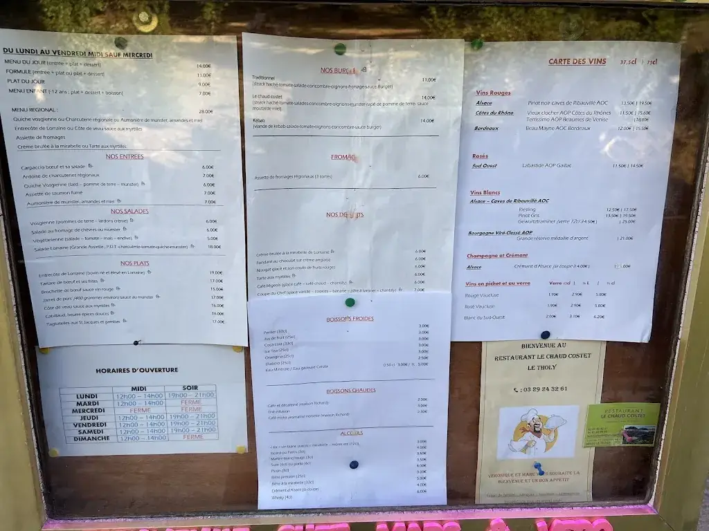 Menu_Le Chaud Costet_Tholy_image_1