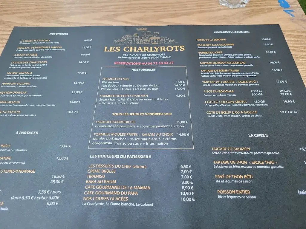 Menu_« LES CHARLYROTS » Mamma Gina_Charly_image_3