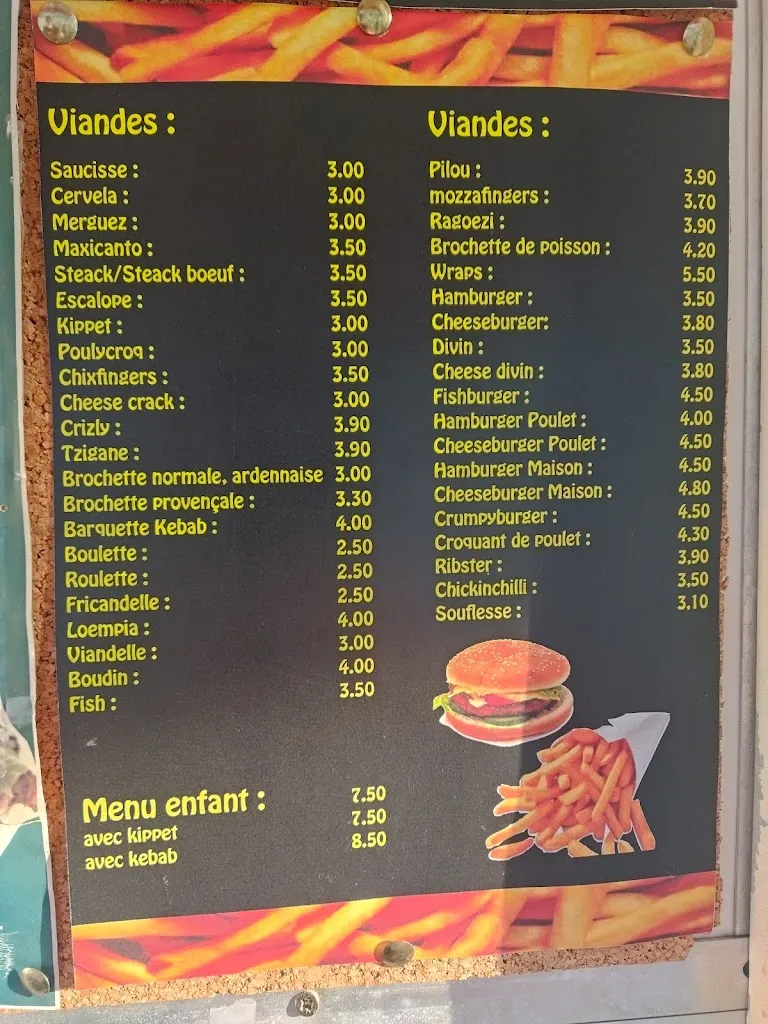 Menu_Chez Corinne Et Fernando_Haybes_image_1