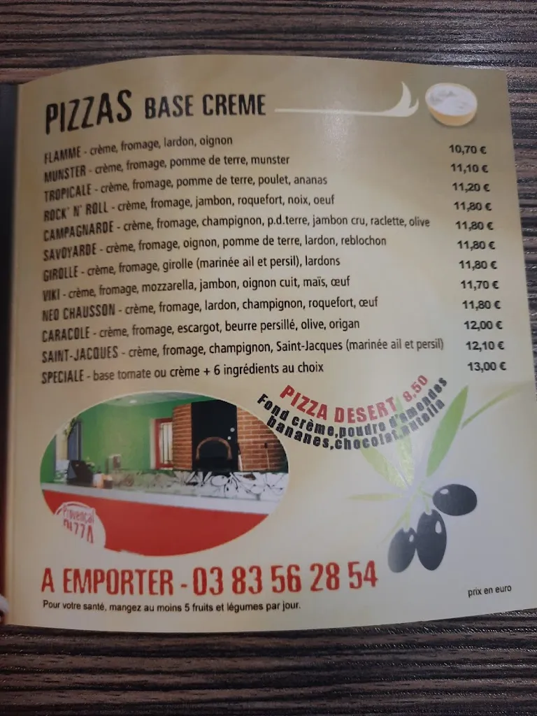 Menu_Provencal Pizza_Heillecourt_image_3