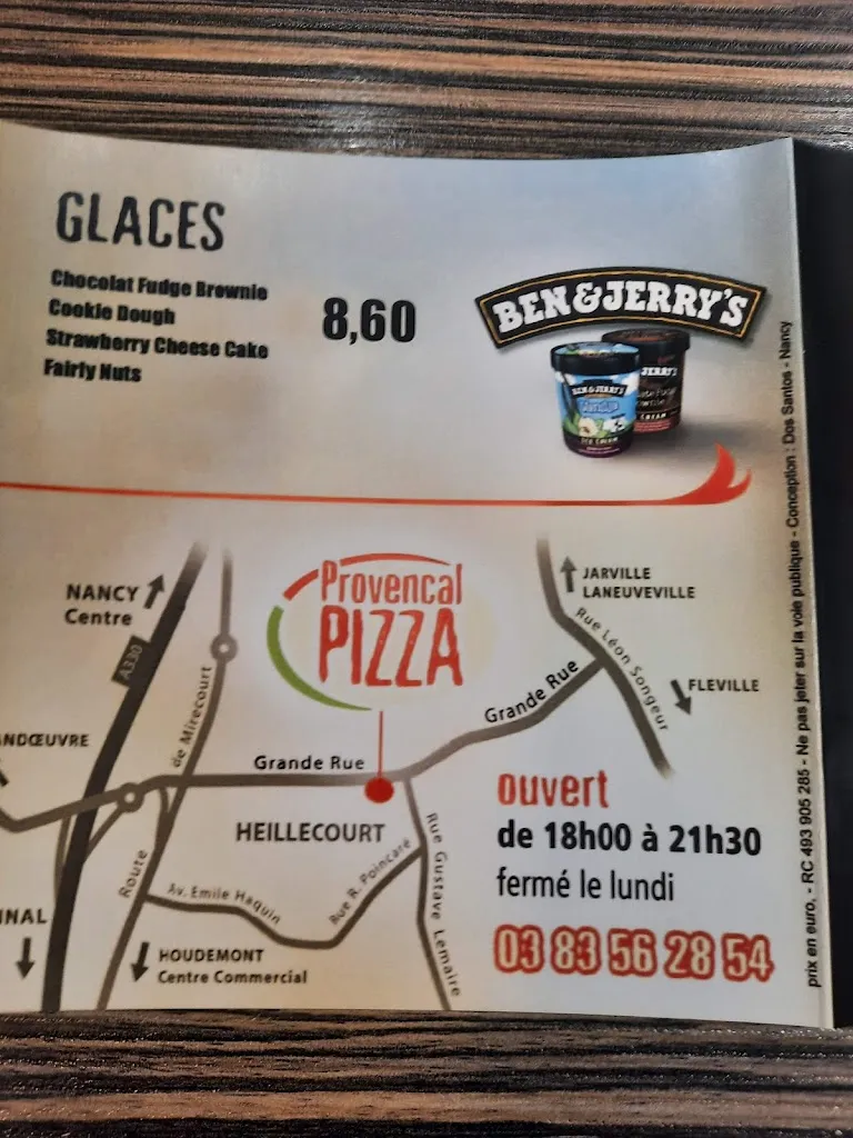 Menu_Provencal Pizza_Heillecourt_image_4