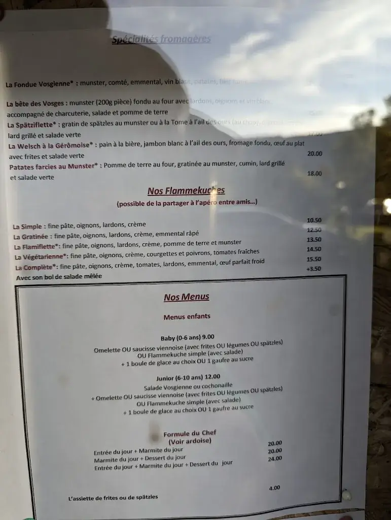 Menu_La Géromoise_Gérardmer_image_1