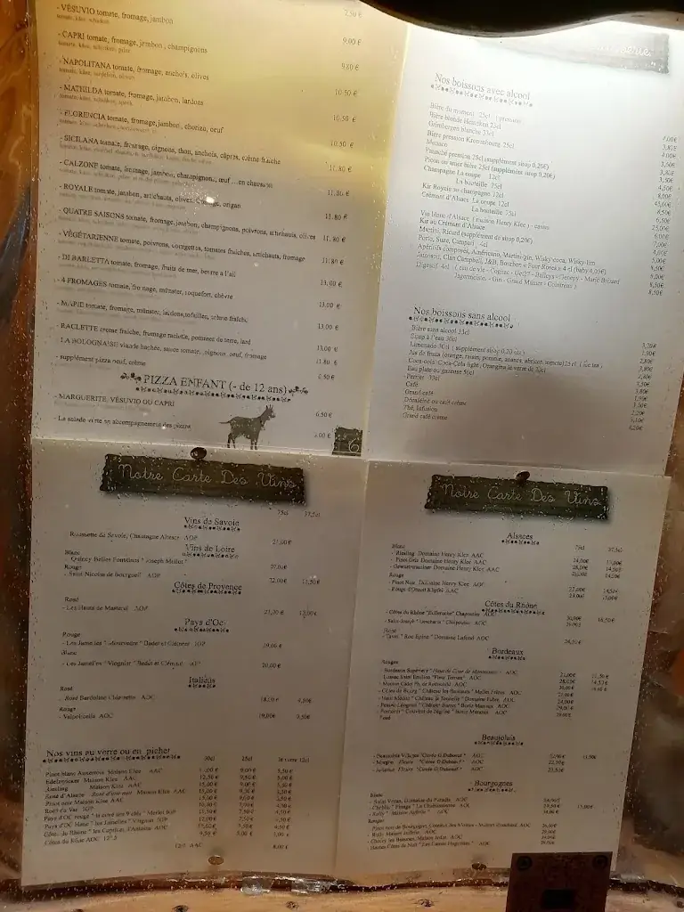 Menu_Le Couaroge_Gérardmer_imagen_3