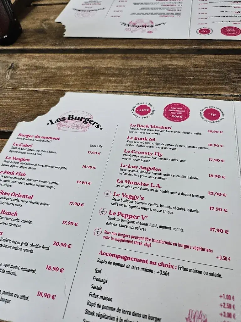 Menu_Le Bistro Burger_Gérardmer_image_4