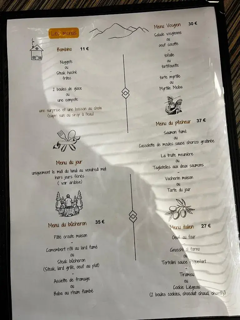Menu_O Lac - Bar Brasserie_Gérardmer_image_4