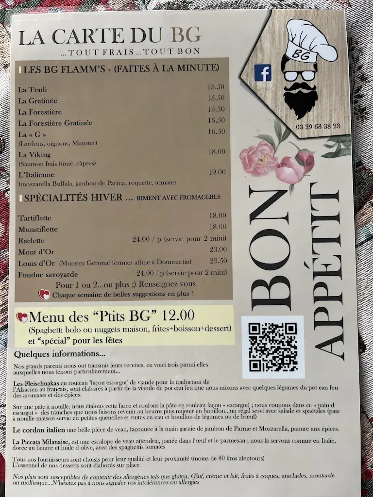 Menu_Le Bourru Gourmand_Gérardmer_immagine_1