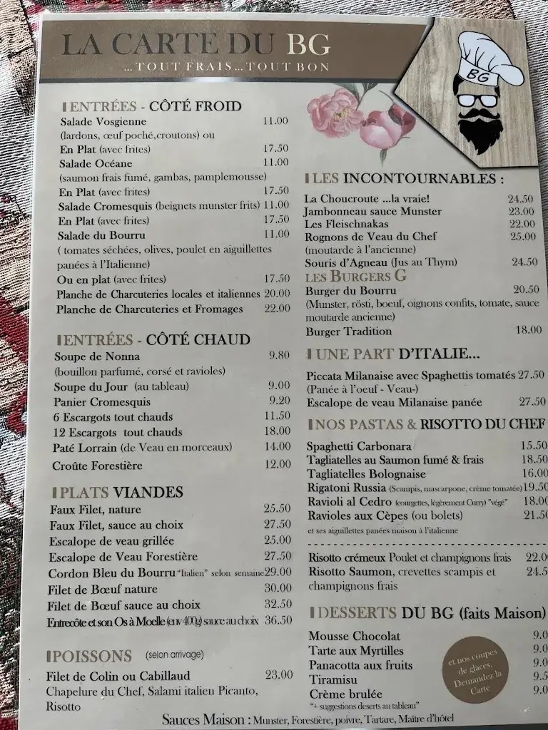 Menu_Le Bourru Gourmand_Gérardmer_immagine_2
