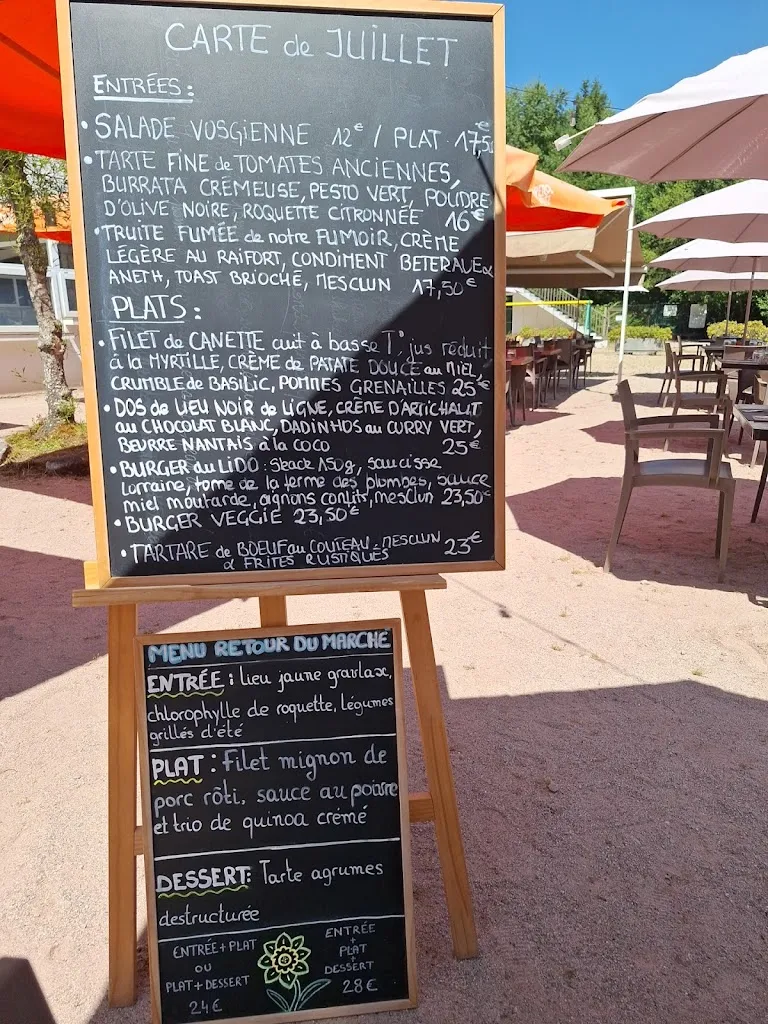 Menu_‍ Lido Table Bistronomique_Gérardmer_immagine_1