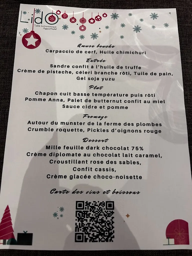 Menu_‍ Lido Table Bistronomique_Gérardmer_immagine_2