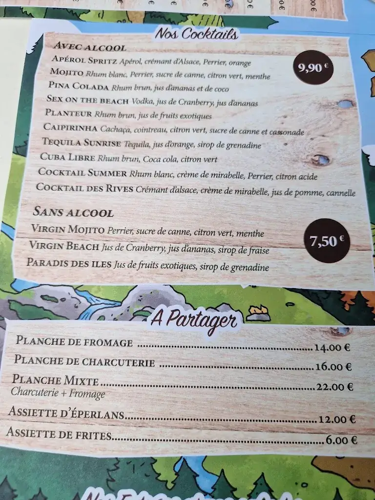 Menu_Brasserie les Rives du Lac_Gérardmer_image_1