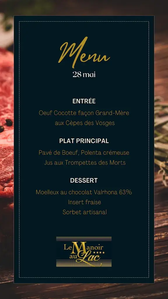 Menu_La Table du Manoir_Gérardmer_image_1