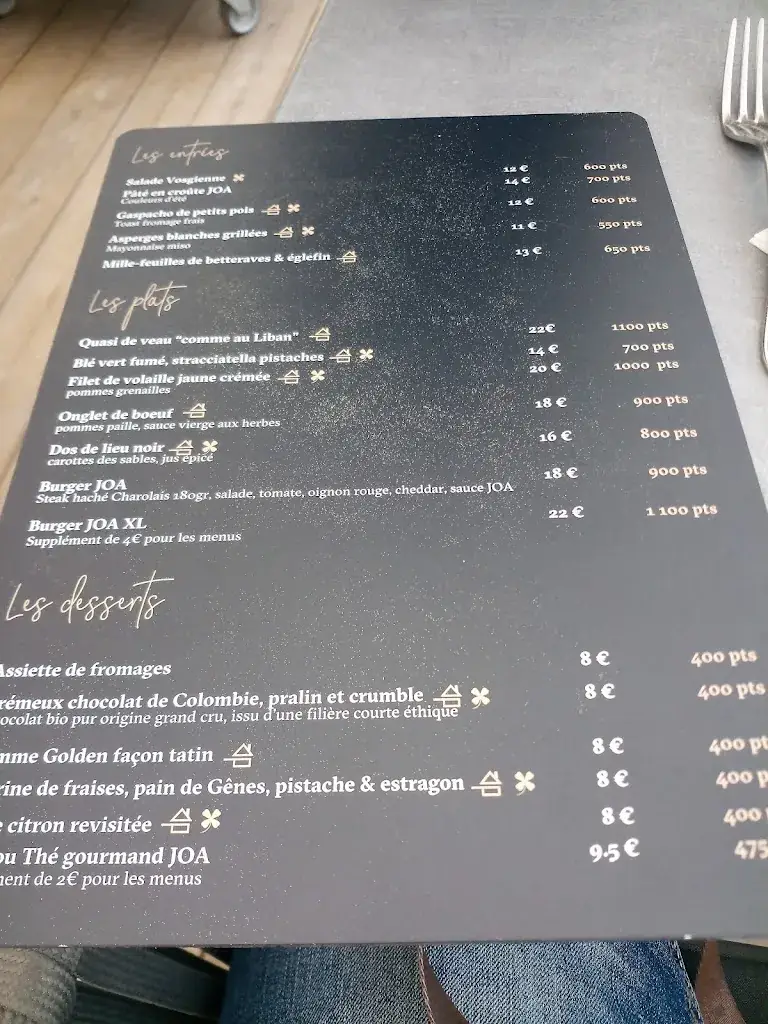 Menü_Restaurant Comptoir JOA de Gérardmer_Gérardmer_Bild_3