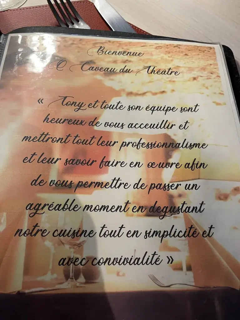 Menu_O Caveau du Théâtre_Haguenau_imagen_2