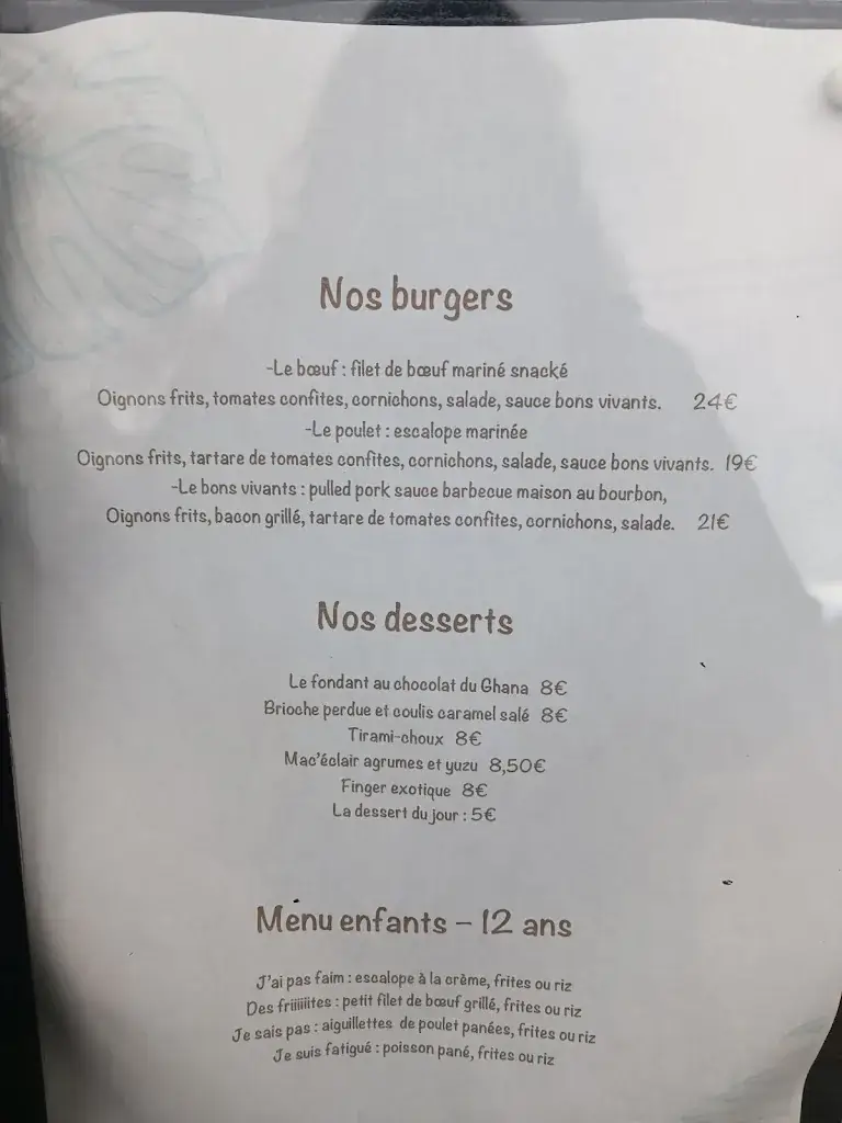 Menu_Aux bons vivants !_Haguenau_image_2