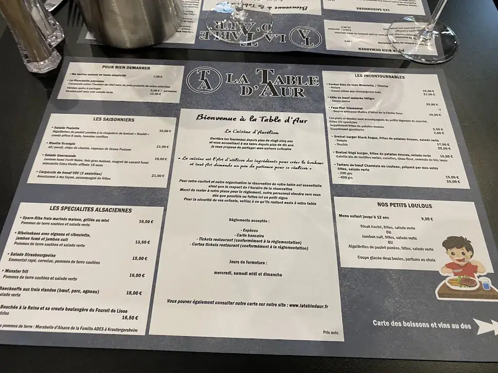 Menu_La Table d'Aur_Haguenau_imagen_1