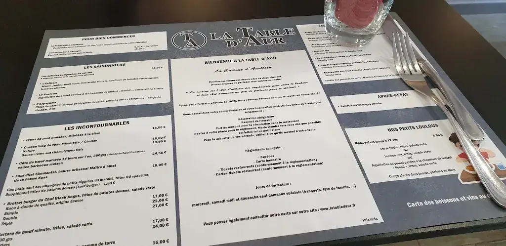 Menu_La Table d'Aur_Haguenau_imagen_2