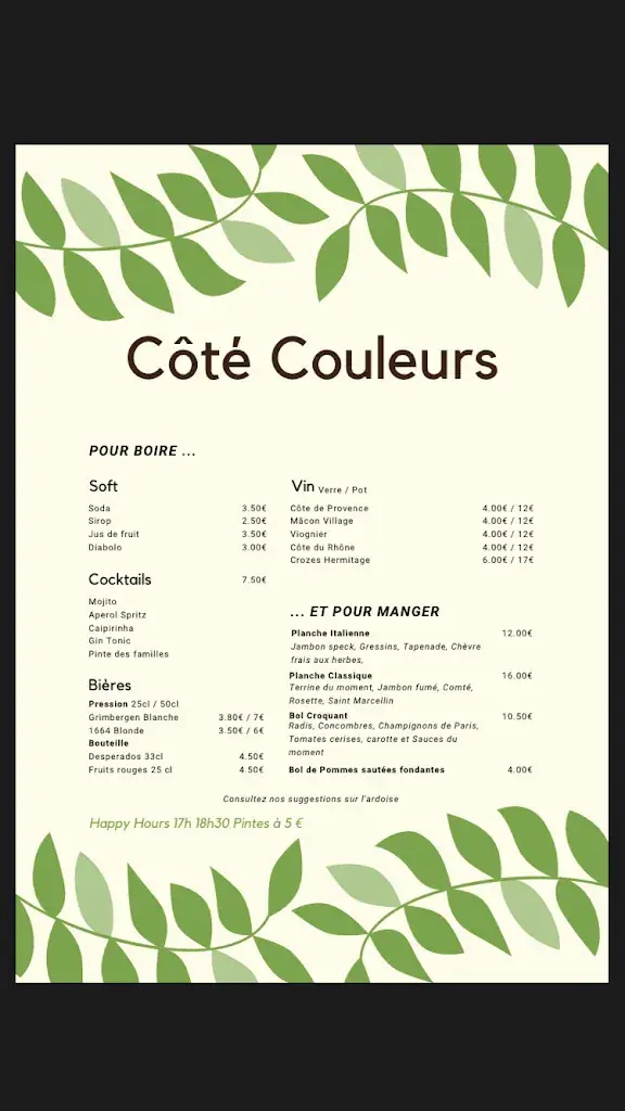 Menu_Côté Couleurs_Charbonnières-les-Bains_image_3