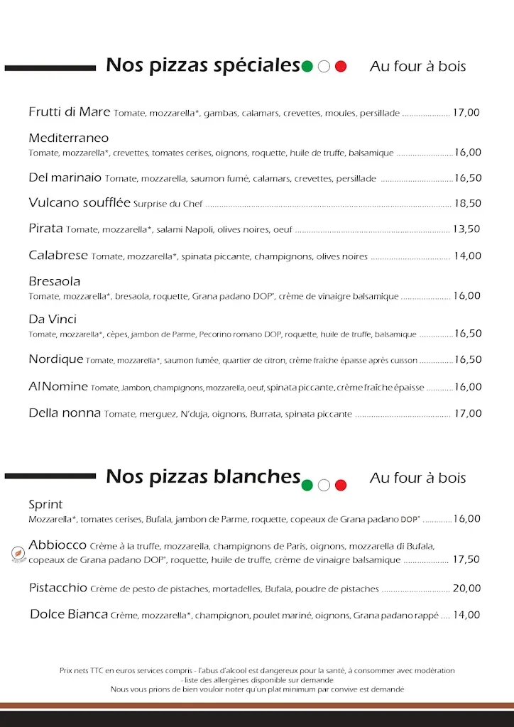 Menu_Restaurant Da Vinci_Haguenau_image_1