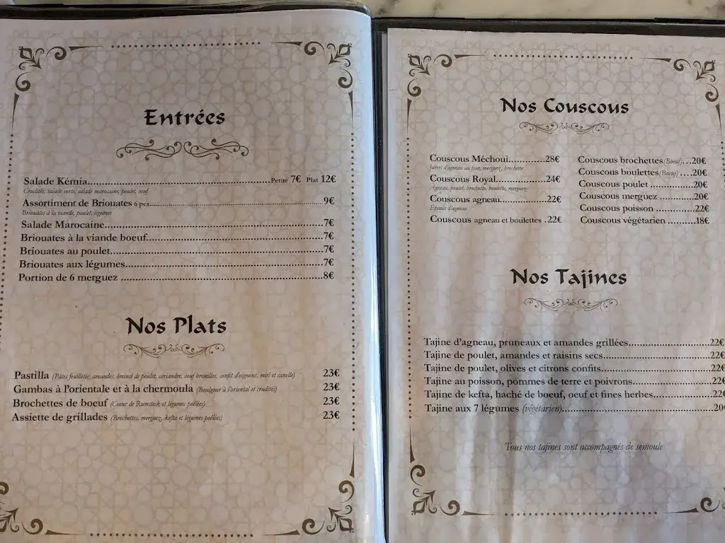 Menu_Le Mamounia_Haguenau_immagine_3