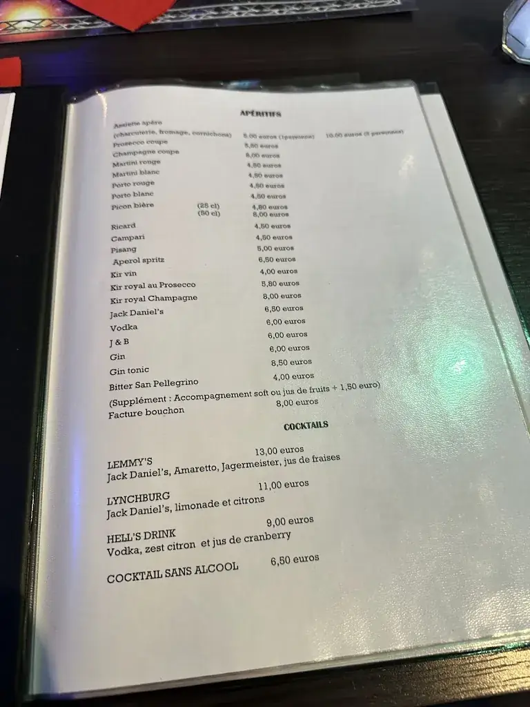 Menu_LEMMY'S_Longwy_image_1