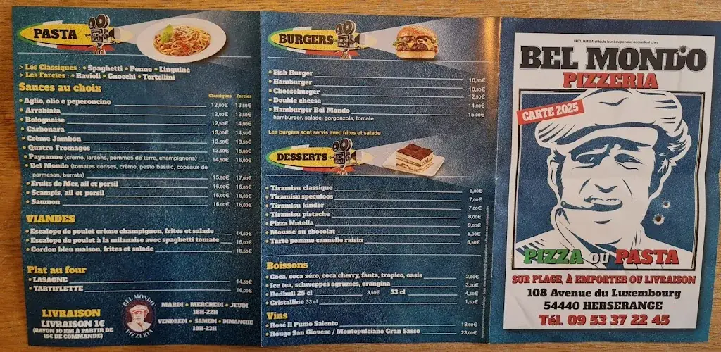 Menu_Pizzeria Bel Mondo Herserange_Herserange_image_3
