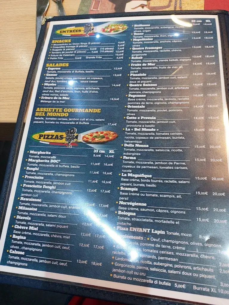Menu_Pizzeria Bel Mondo Herserange_Herserange_image_4