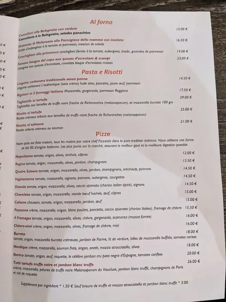 Menu_trattoria L'Allegria_Charbonnières-les-Bains_image_4