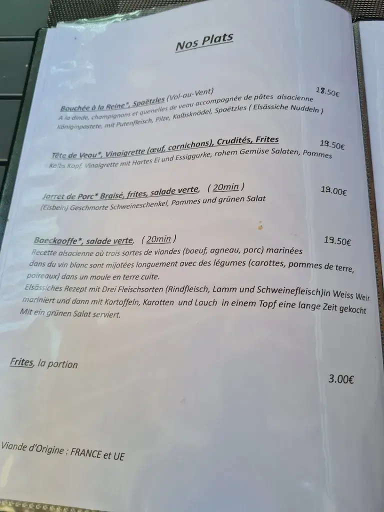 Menu_Restaurant-Bar Au Pont Rouge_Husseren-Wesserling_image_3