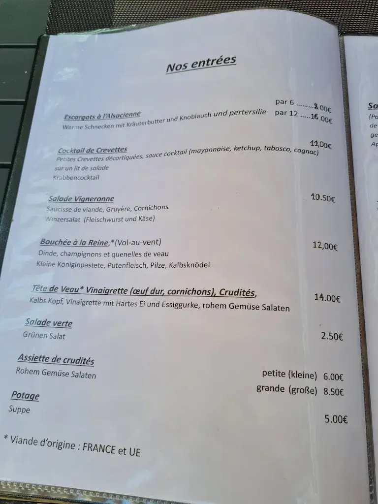 Menu_Restaurant-Bar Au Pont Rouge_Husseren-Wesserling_image_4