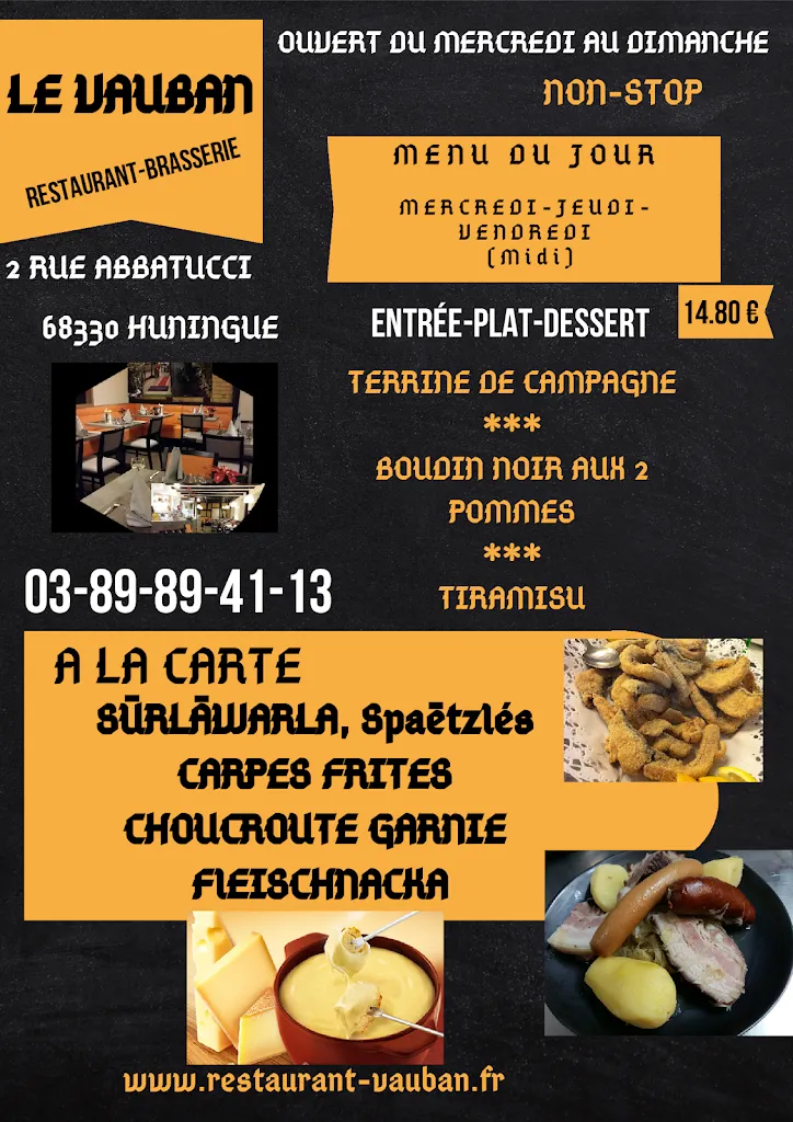 Menu_Restaurant Le Vauban Brasserie_Huningue_image_1