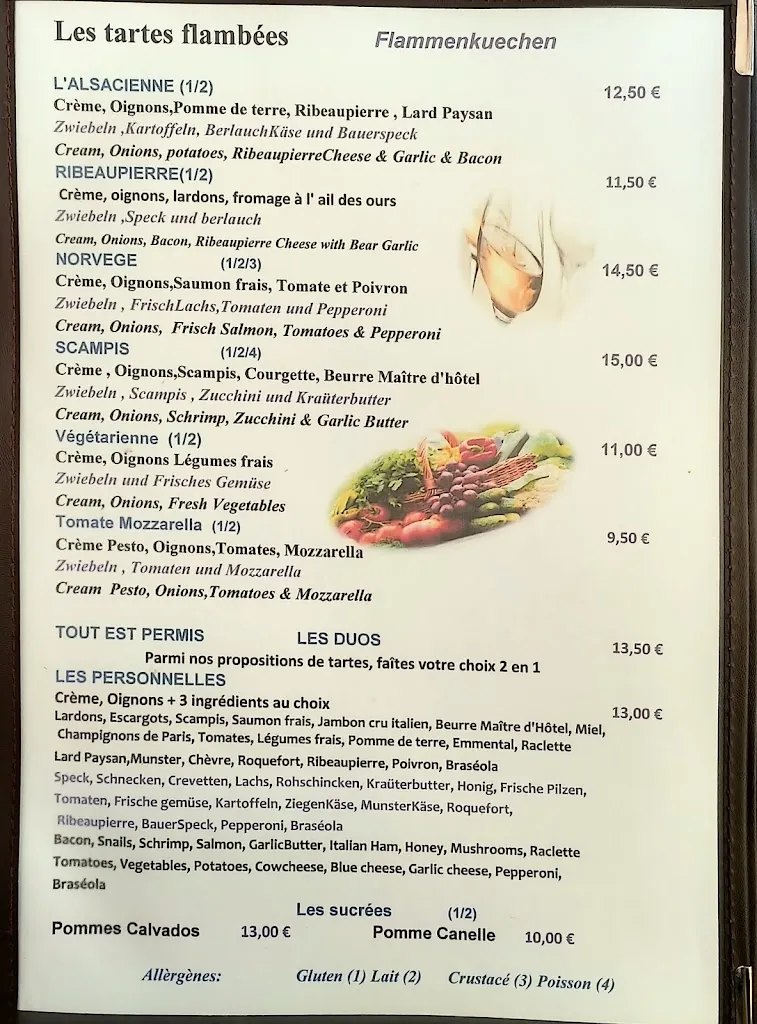 Menu_Restaurant Le Vauban Brasserie_Huningue_image_3