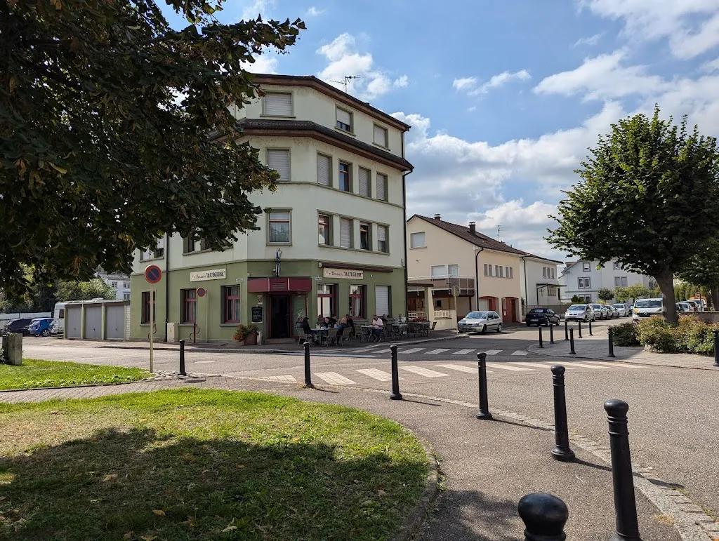 Brasserie "A L'Eglise" restaurant in Huningue