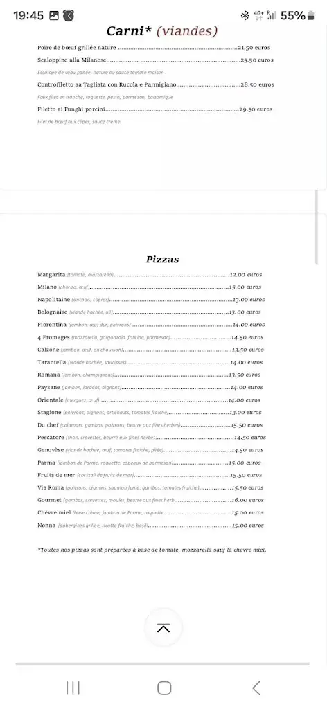 Menu_Via Roma Colmar_Colmar_image_2