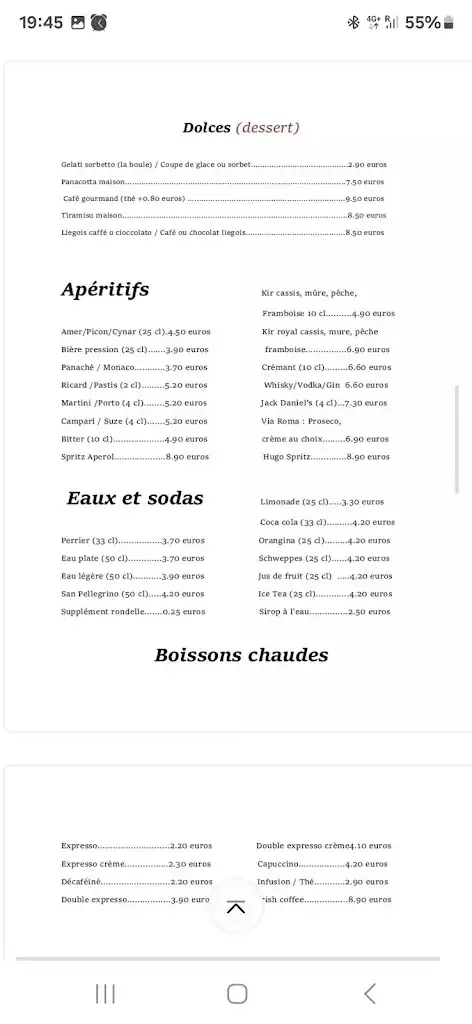 Menu_Via Roma Colmar_Colmar_image_3