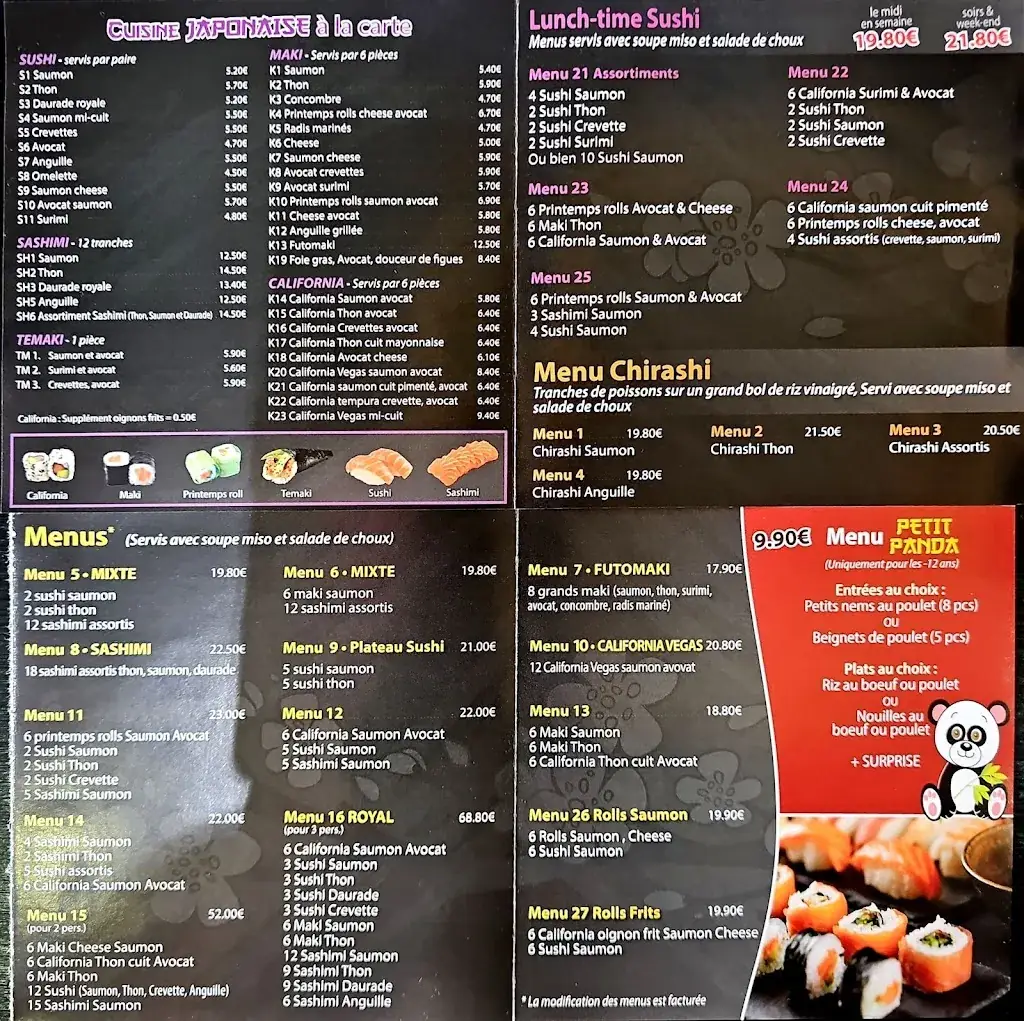 Menu_Restaurant asiatique 
