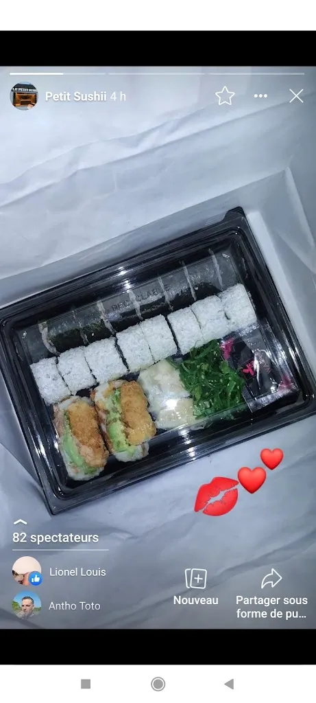 LE PETIT SUSHI JAPONAIS restaurant in Hettange-Grande