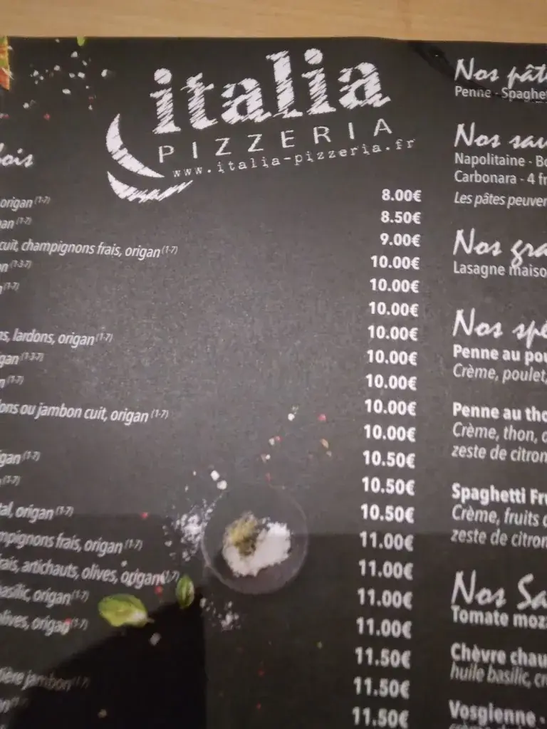 Menu_Pizzeria Italia_Hettange-Grande_immagine_2