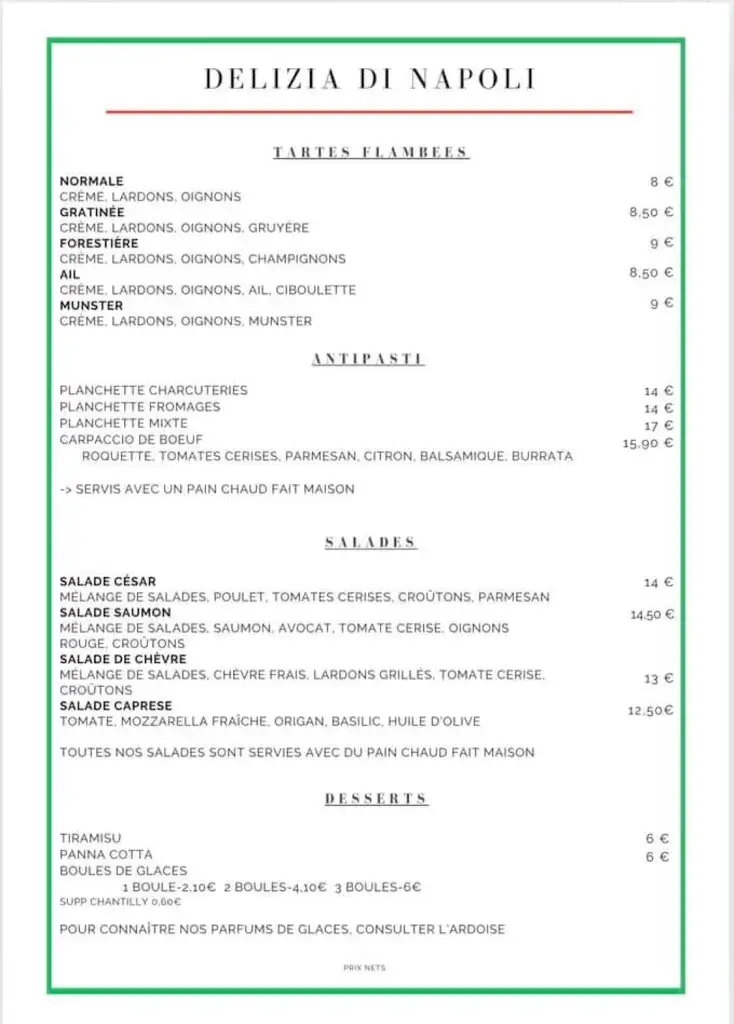 Menu_Delizia di Napoli_Kaltenhouse_immagine_2