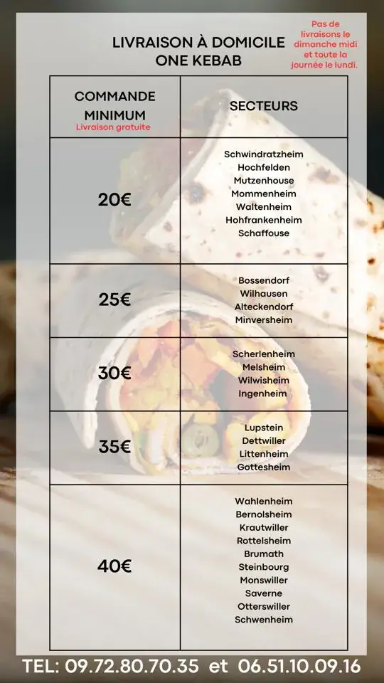 Menu_One Grillades & Kebab / Pizza_Schwindratzheim_image_3