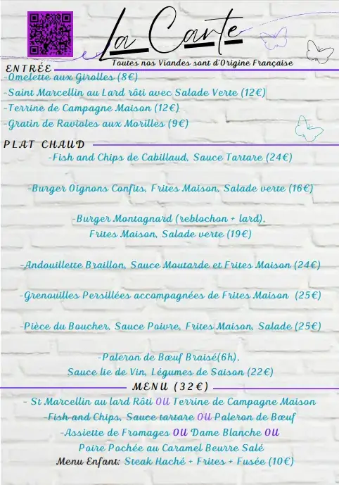 Menu_Restaurant Café de la Mairie_Chasselay_image_1
