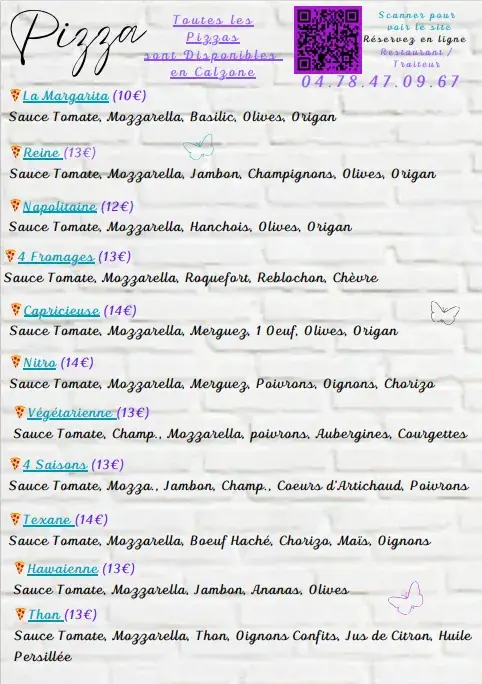 Menu_Restaurant Café de la Mairie_Chasselay_image_2