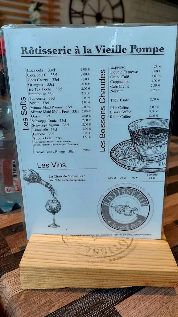 Menu_Rôtisserie de la Vieille Pompe_Kunheim_image_2