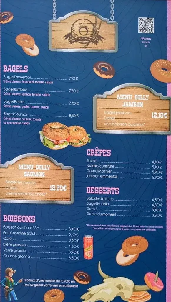 Menu_Bagel's House_Jeanménil_image_1
