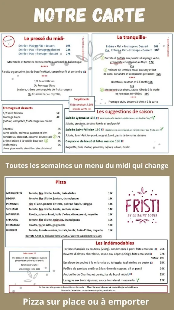 Menu_Fristi By Le Saint-Louis_Charlieu_image_1