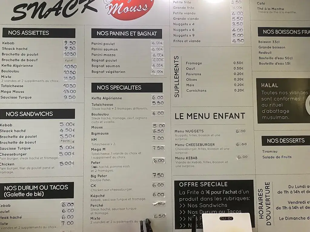 Menü_Snack chez Mouss_Jœuf_Bild_2